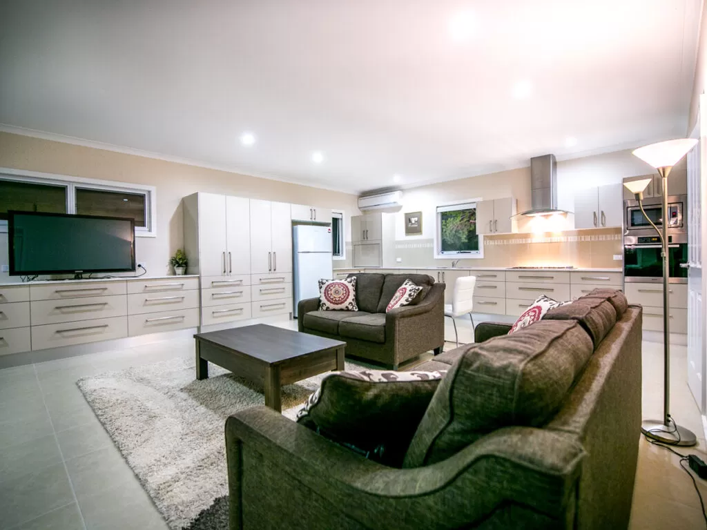 Interior of a granny flat built by Granny Flats WA in Lesmurdie.